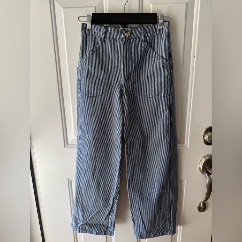 Mollusk Painter Pants in Railroad Stripe